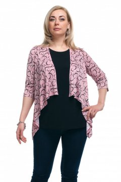 Блуза "Олси" 1610006/3 (Розовый)