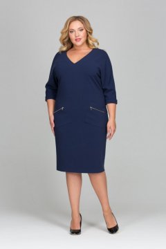 Платье "Мерси" (Синий)