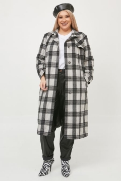 Пальто "Luxury Plus" 1283 (Серый)