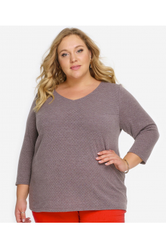 Блуза "ЛаТэ" 2022107 (Кофе)