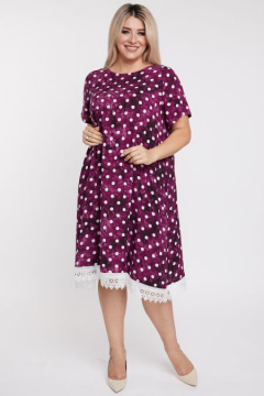 Платье "Luxury Plus" 1104 (Темно-розовый)