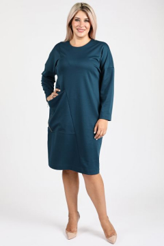 Платье "Luxury Plus" 1097 (Темно-зеленый)