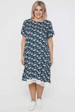 Платье "Luxury Plus" 1104 (Темно-синий)