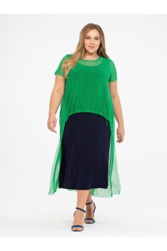 Платье "Её-стиль" 110200410 (Зелёный)