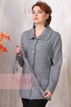 Жакет "Фемина" 1153 (Серый)