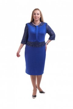 Платье "Олси" 1205016.2 (Синий)