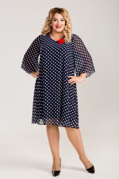 Платье 794 (Синий)