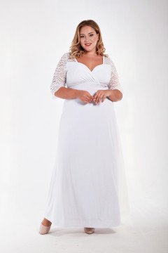 Платье "ЛаТэ" 1213601 (Белый)