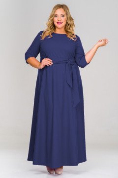 Платье 1518402 (Темно-синий)