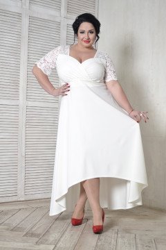 Платье 099401 (Белый)