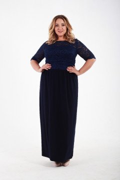 Платье 1111304 (Темно-синий)
