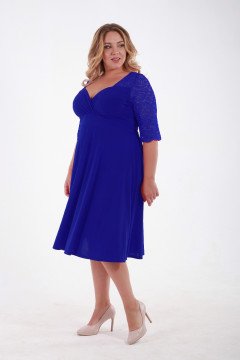 Платье 1111402 (Васильковый)