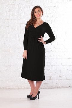 Платье 077401 (Черный)