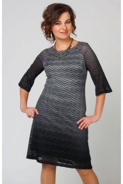 Платье "СКС" 4384 (Серый)