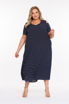 Платье "Бонжур" (Синий)