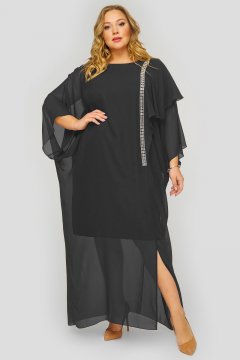 Платье "ЛаТэ" 1823901 (Черный)