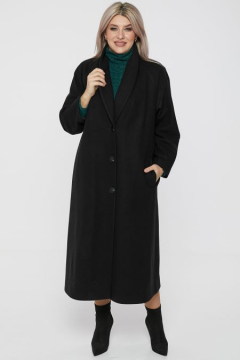 Пальто "Luxury Plus" 1176 (Черный)