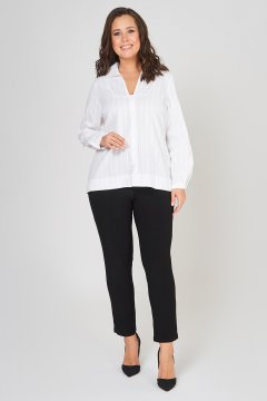 Блуза "Олси" 1810003V (Белый)