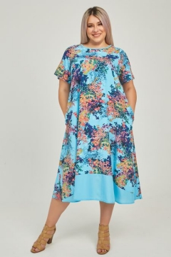 Платье "Luxury Plus" 1285 (Голубой)