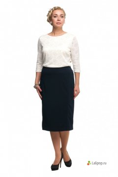 Юбка "Олси" 1714001 (Темно-синий)