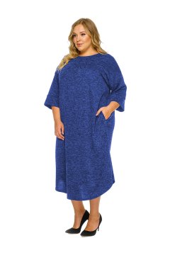 Платье "ЛаТе" (Васильковый)