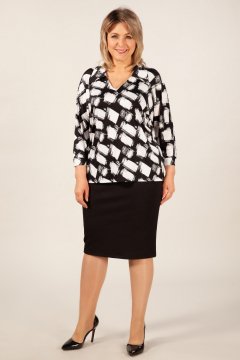 Юбка "Латте" (Черный)