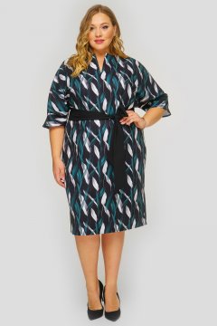 Платье "ЛаТэ" 186515 (Мультиколор)