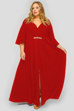 Платье "ЛаТэ" 1824004 (Красный)