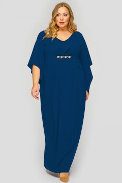 Платье "ЛаТэ" 1823802 (Темно-синий)