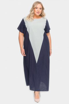 Платье "ЛаТэ" 1922202 (Темно-синий)