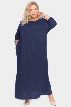 Платье "ЛаТэ" 1925602 (Темно-синий)