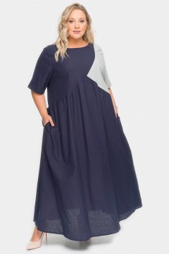 Платье "ЛаТэ" 1925801(1922201) (Темно-синий)