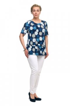 Туника "Олси" 1706029/2 (Голубой)