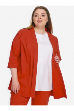 Жакет "ЛаТэ" 2023612 (Терракотовый)