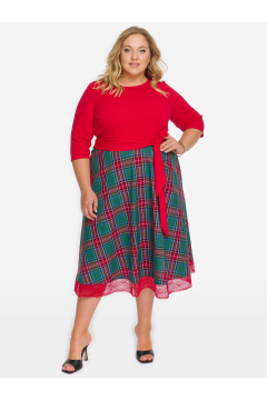 Платье "ЛаТэ" 2012721 (Красный)