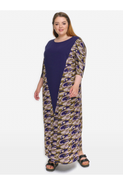 Платье "ЛаТэ" 2022208 (Мультиколор)