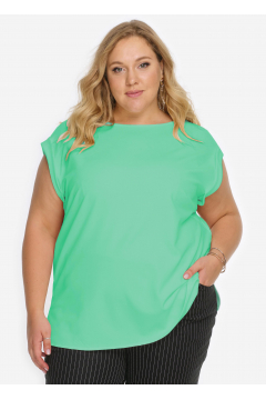 Блуза "ЛаТэ" 2027610 (Ментоловый)