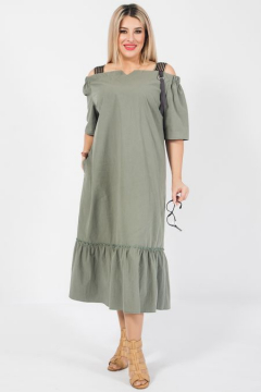 Платье "Luxury Plus" 1052 (Зеленый)