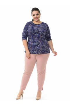 Блуза "ЛаТэ" 2120111 (Мультиколор)