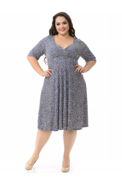 Платье "ЛаТэ" 2114819 (Мультиколор)
