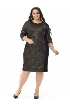 Платье "ЛаТэ" 210910 (Черный)