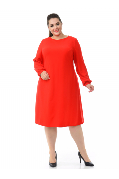 Платье "ЛаТэ" 2128906 (Красный)
