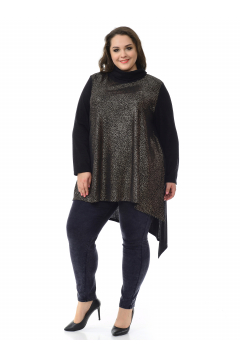 Туника "ЛаТэ" 2128302 (Черный)