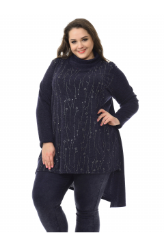 Туника "ЛаТэ" 2128303 (Темно-синий)