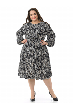 Платье "ЛаТэ" 2124504 (Мультиколор)