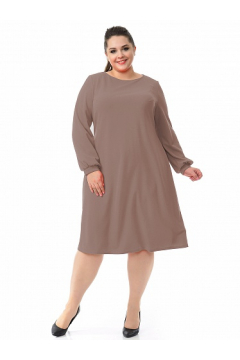 Платье "ЛаТэ" 2128907 (Кофе)