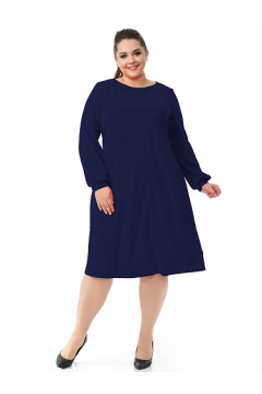 Платье "ЛаТэ" 2128902 (Темно-синий)