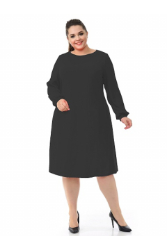Платье "ЛаТэ" 2128901 (Черный)