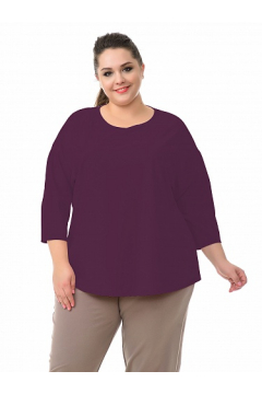 Блуза "ЛаТэ" 2128706 (Бургунди)