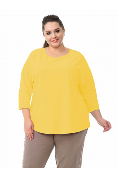 Блуза "ЛаТэ" 2128711 (Желтый)